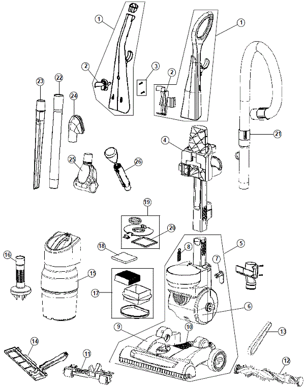 Dirt Devil Vacuum Replacement Parts | Reviewmotors.co